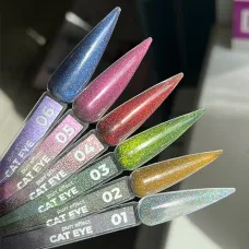 Cult гель-лак Cat Eye Purr Effect №03, 13 мл HEMA/TPO free