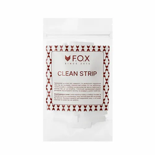 F.O.X Одноразовая клейкая щёточка Clean Strip, 50 шт