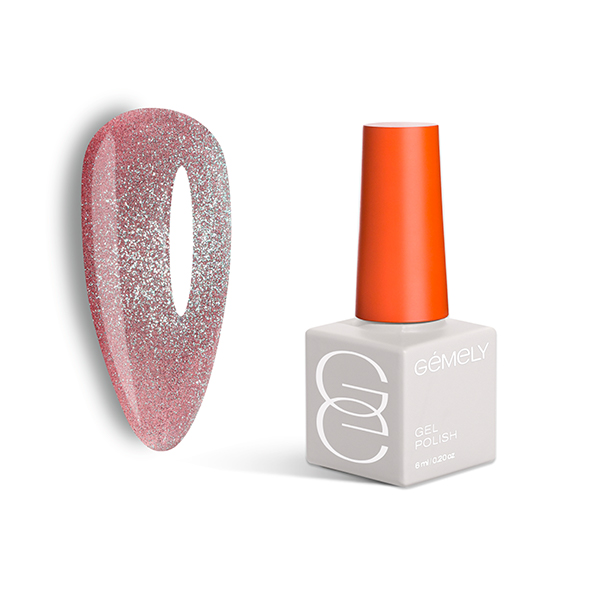 Pirkti GEMELY gelinis lakas Cat Color 025, 6 ml HEMA/TPO free